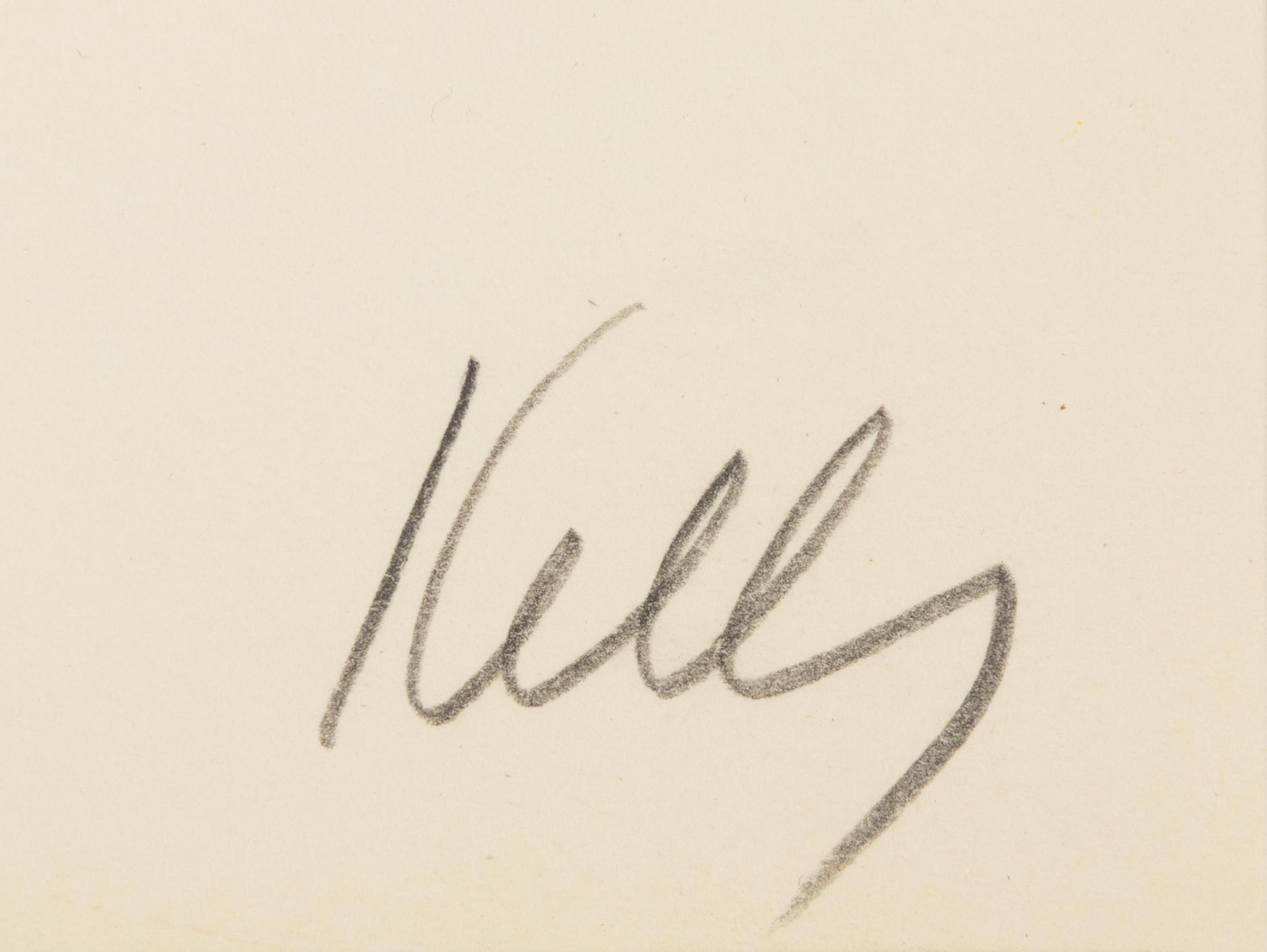 Yellow Over Dark Blue , ( from the Suite of Twenty-seven Color Lithographs), 1964-1965