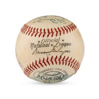 A 1954 St. Louis Cardinals Team Signed Autograph Baseball Featuring Stan Musial (Beckett Authentication Services)