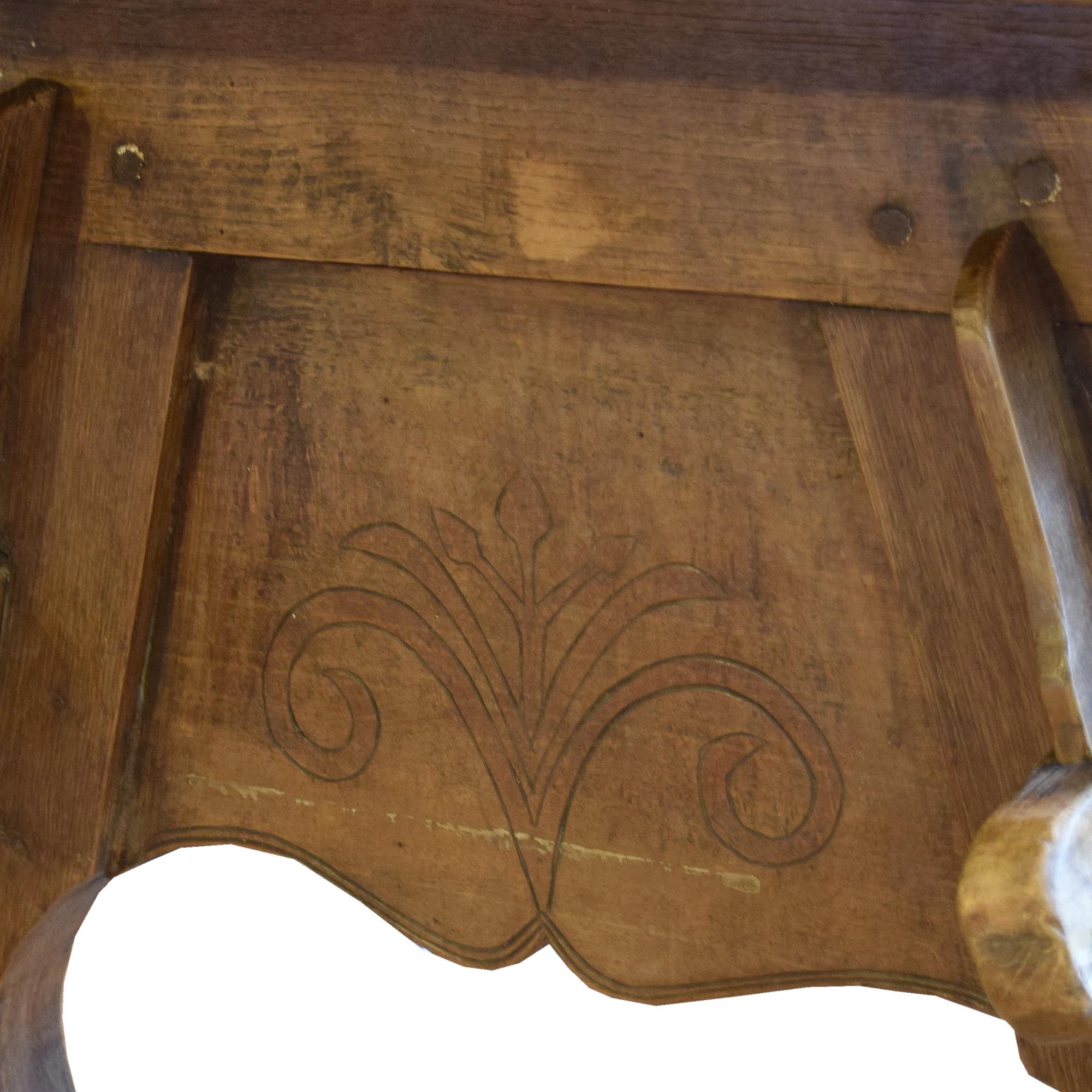 A Bavarian Jogl Table 39" W x 34" D x 32.5" H — Germany, 19th Century