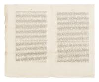 LINCOLN, Abraham (1809-1865). Speech of Mr. Lincoln, of Illinois, on the Reference of the President's Message, in the House of Representatives... January 14, 1848 . Washington, D.C.: J & G.S. Gideon, 1848.