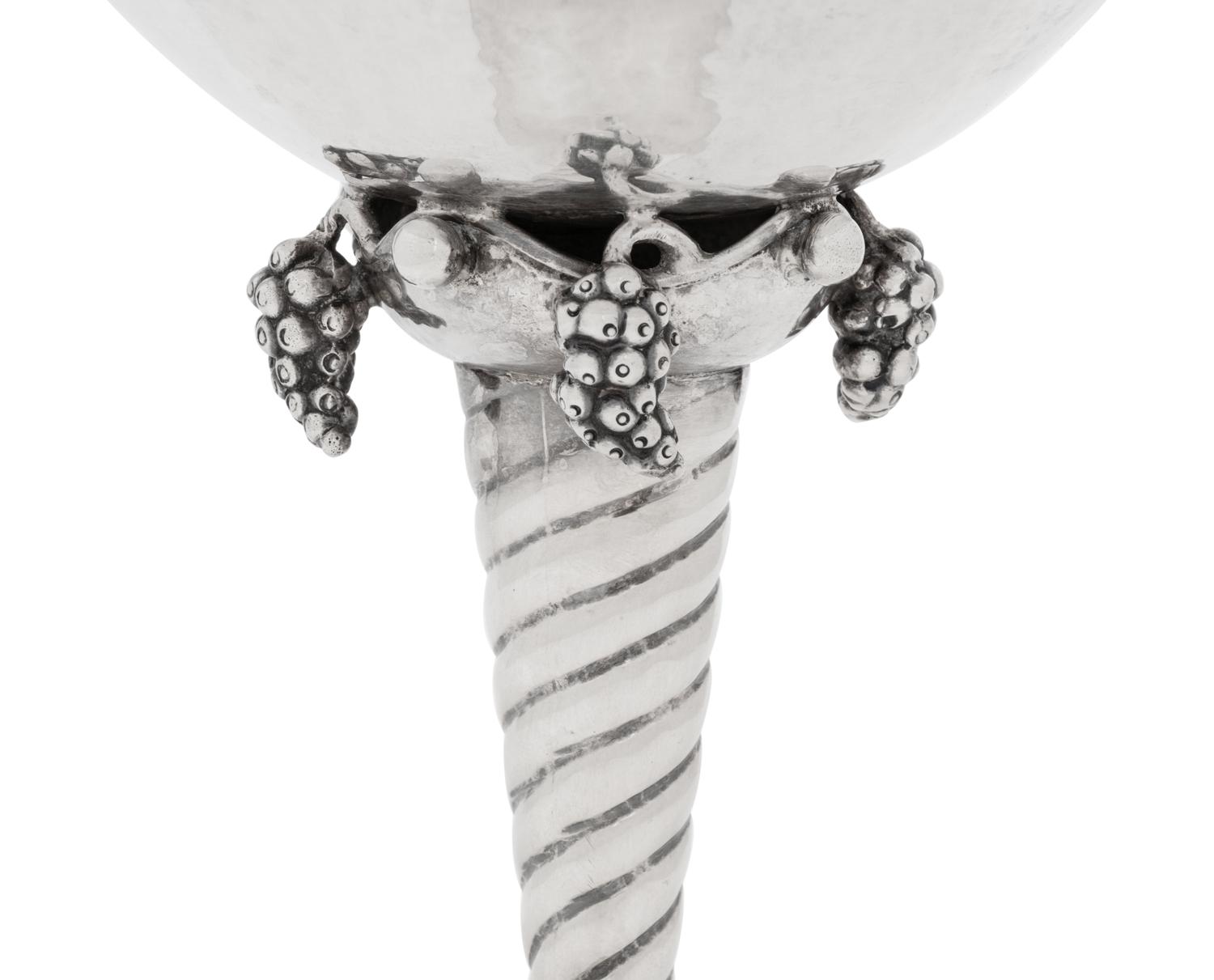 An American Silver Compote