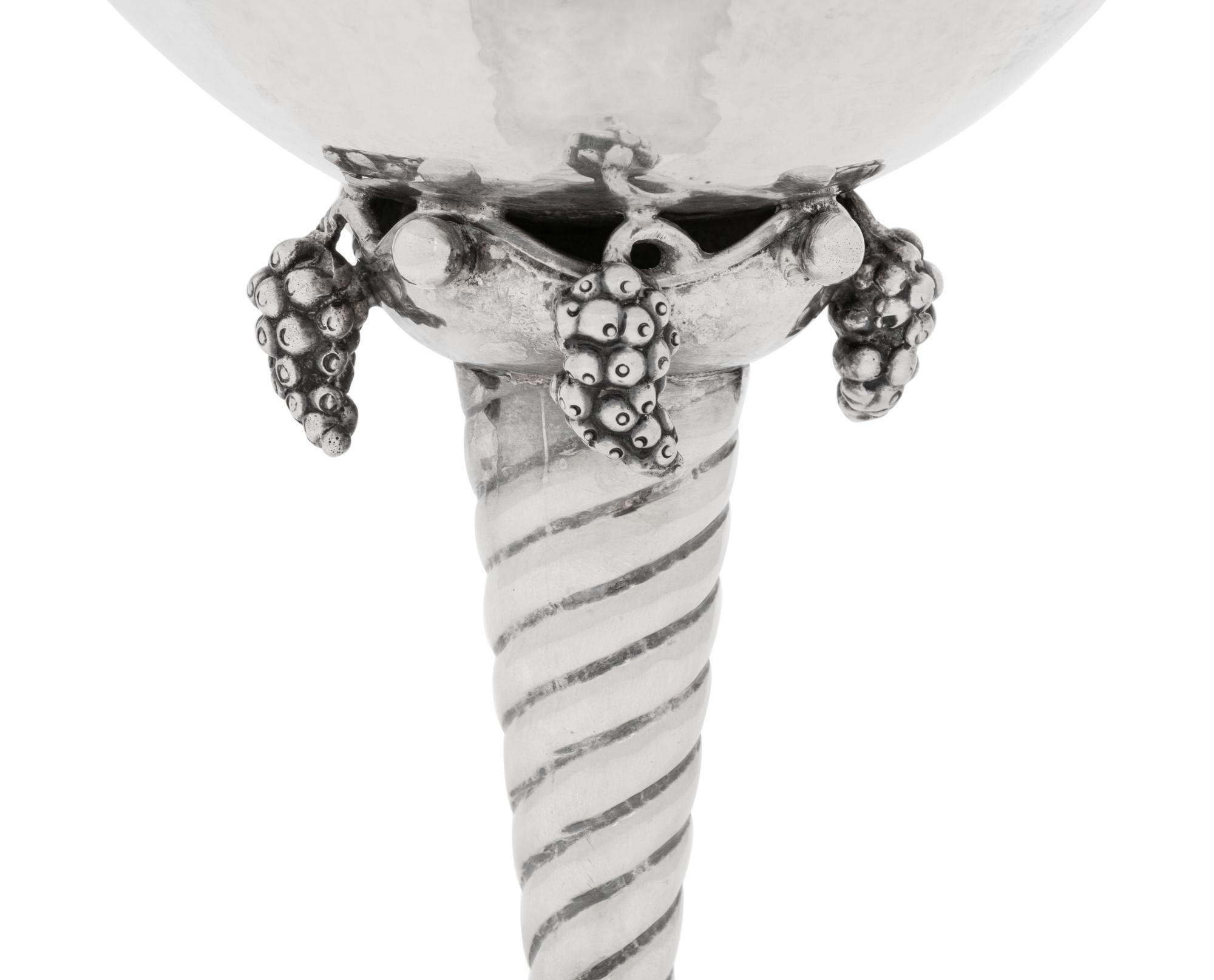 An American Silver Compote