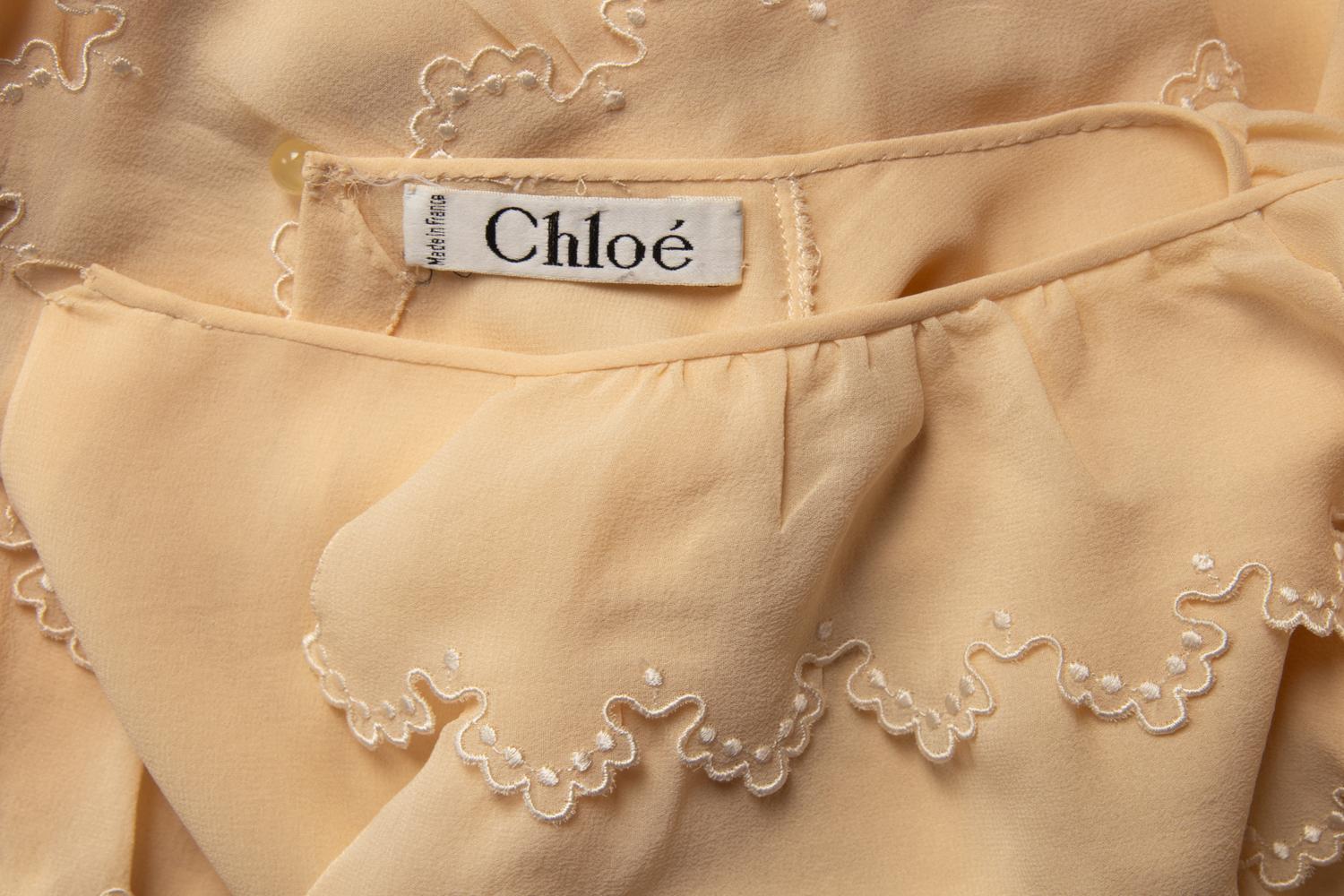Karl Lagerfeld for Chloé Gown, 1981