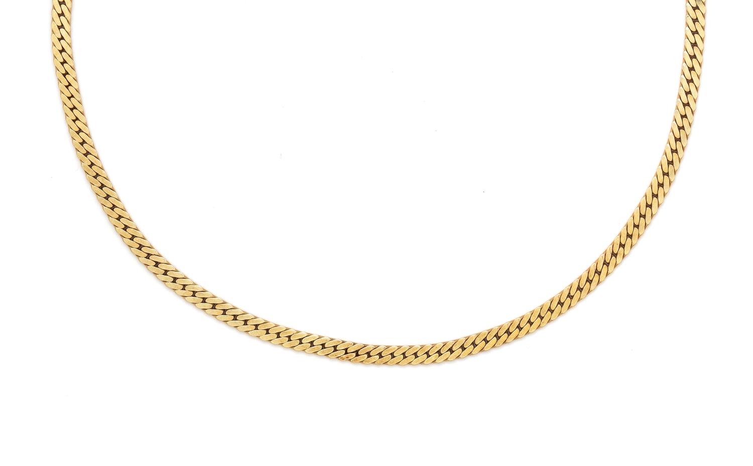 YELLOW GOLD NECKLACE