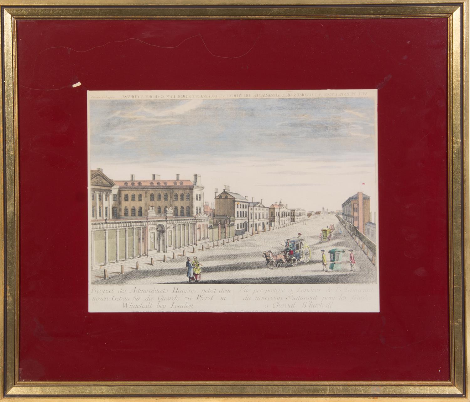 A Set of Two Engravings 10 7/8 x 14 1/4 inches. — AFTER GEORG GOTTFRIED WINCKLER