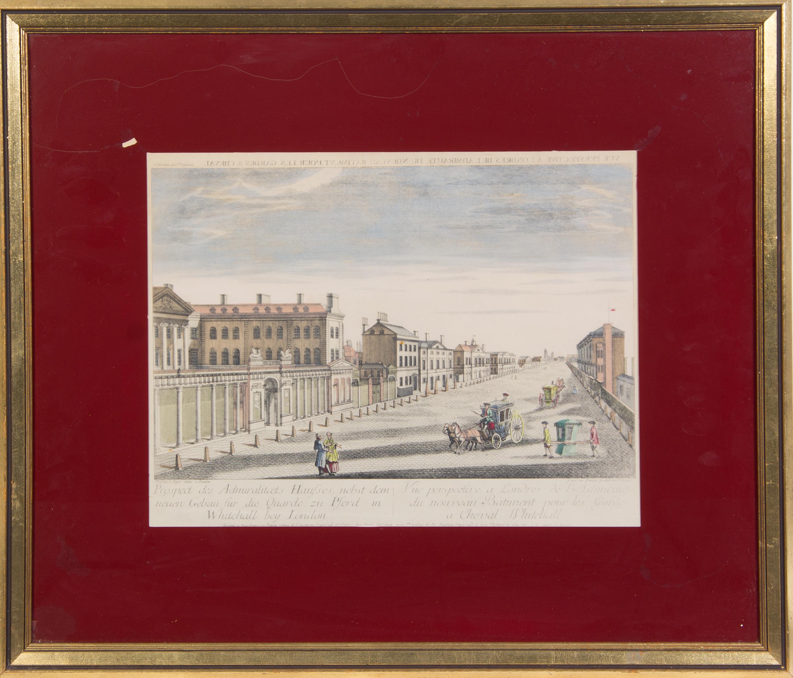 A Set of Two Engravings 10 7/8 x 14 1/4 inches. — AFTER GEORG GOTTFRIED WINCKLER
