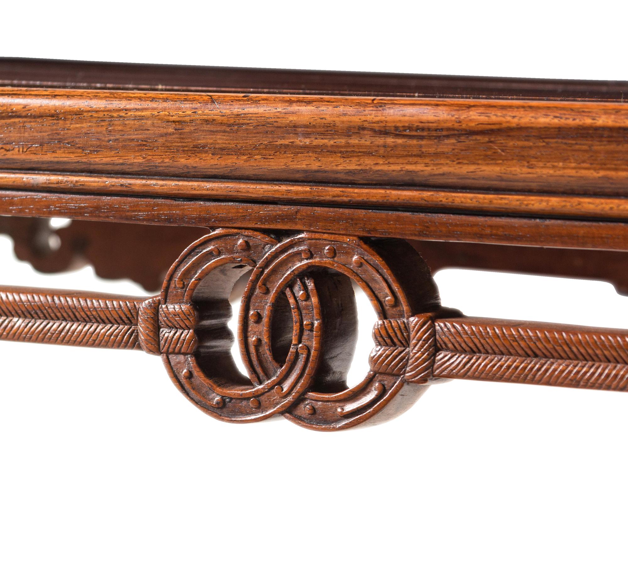 A Pair of Chinese Sandalwood Lute Tables