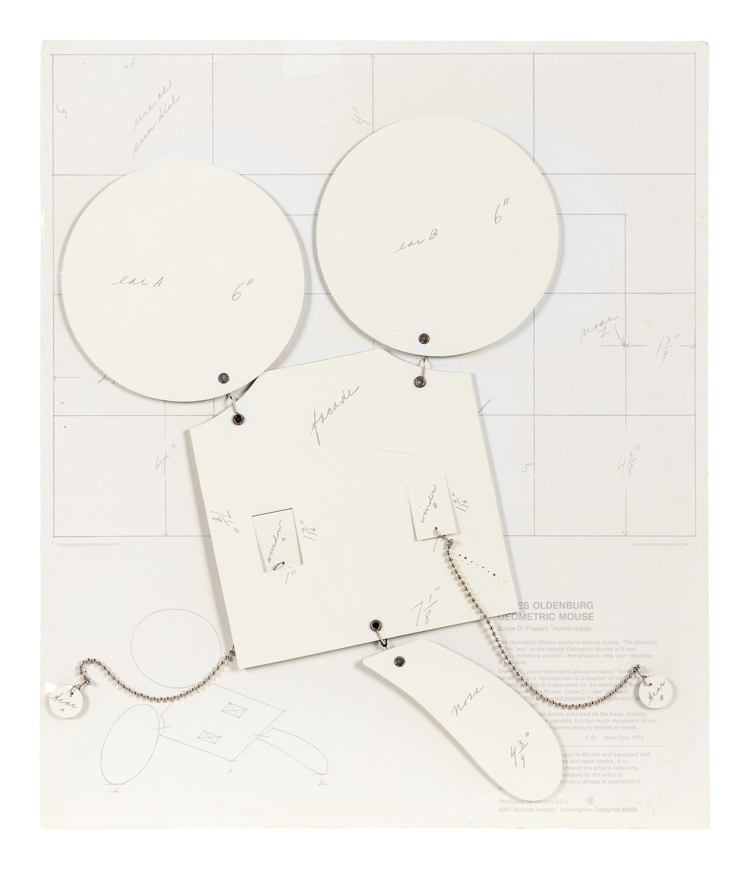 Geometric Mouse Scale D , 1971