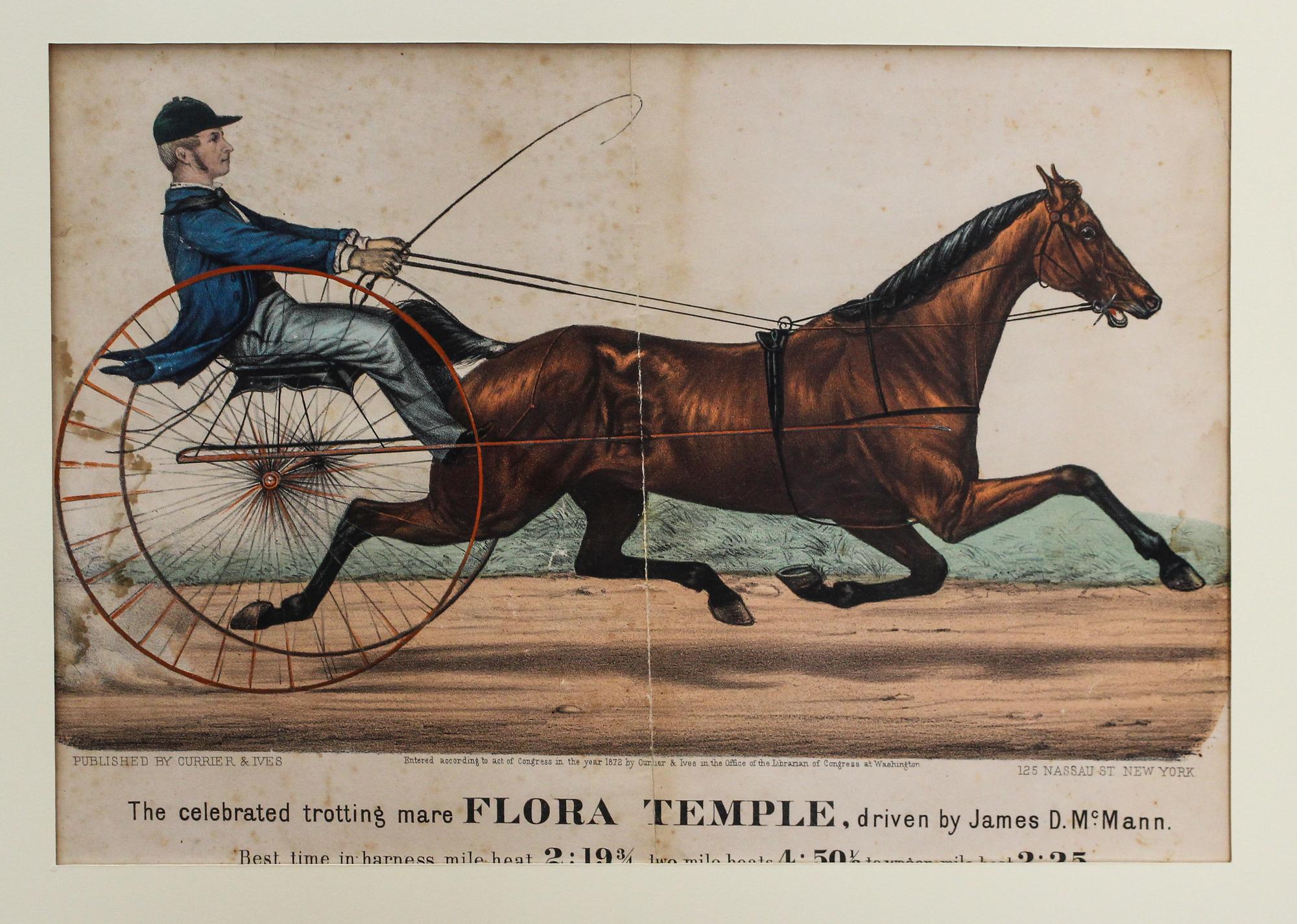 A Group of American Prints, after Currier & Ives, , 6 total.