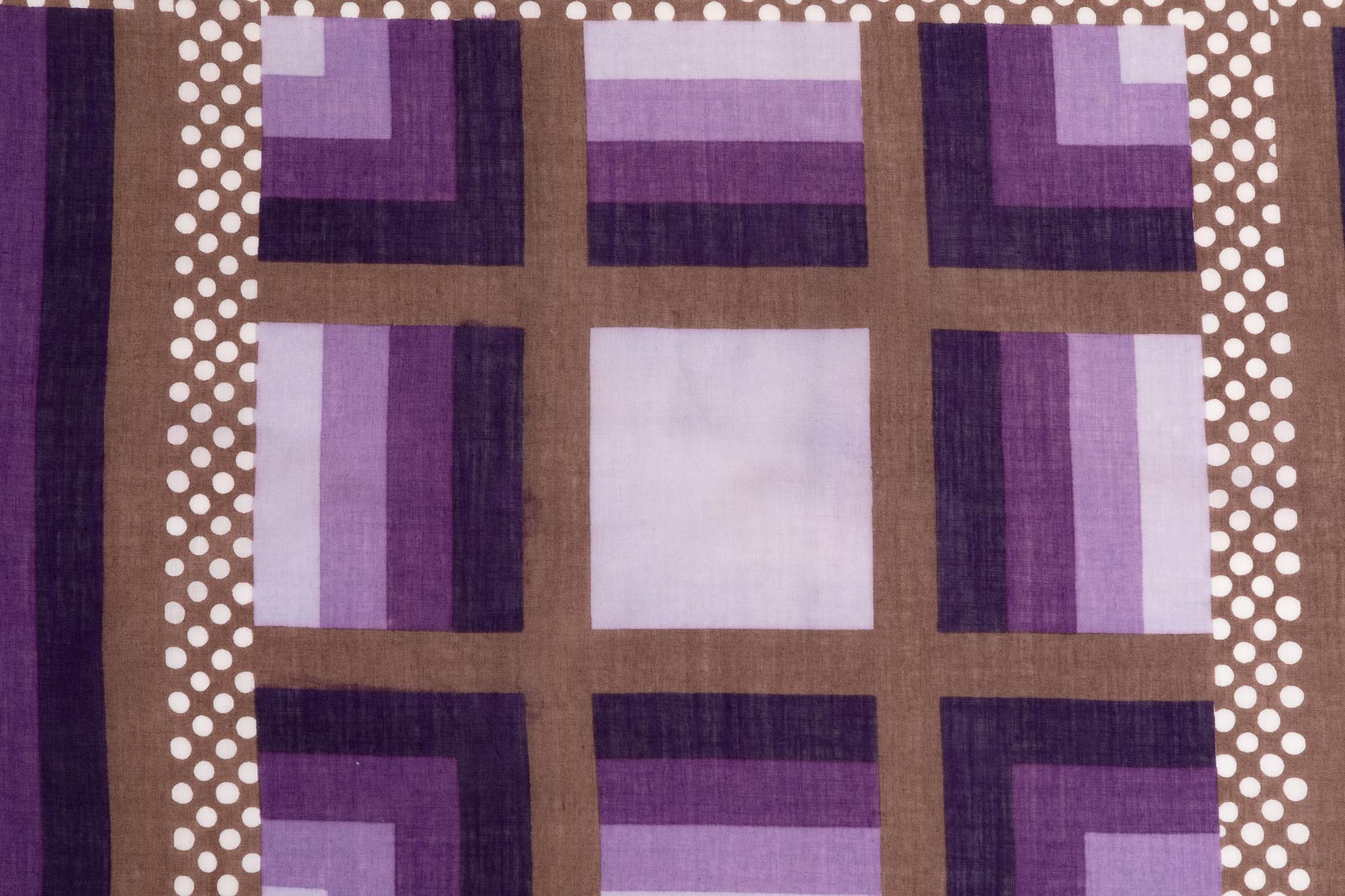 Collection of Five Cotton Pocket Scarves, 1960-80s