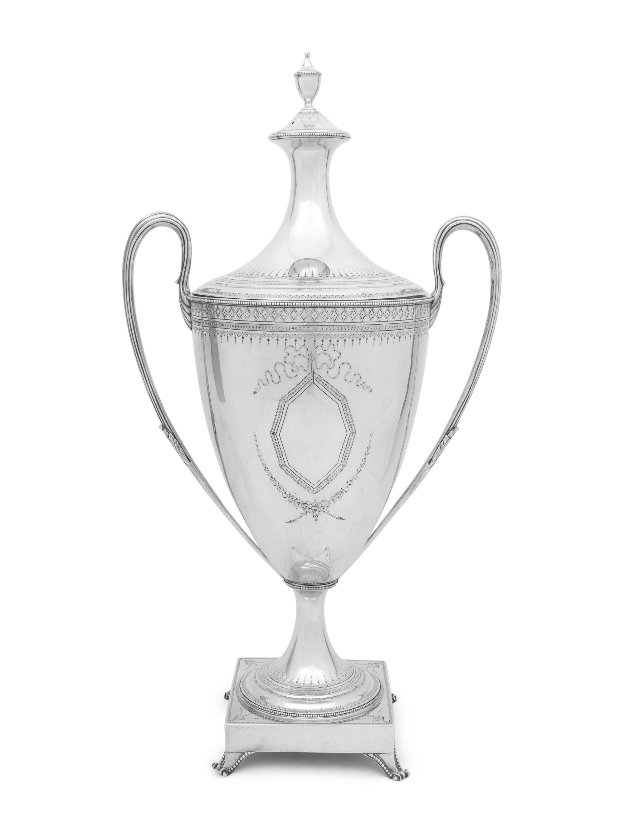 A George III Silver Tea Urn