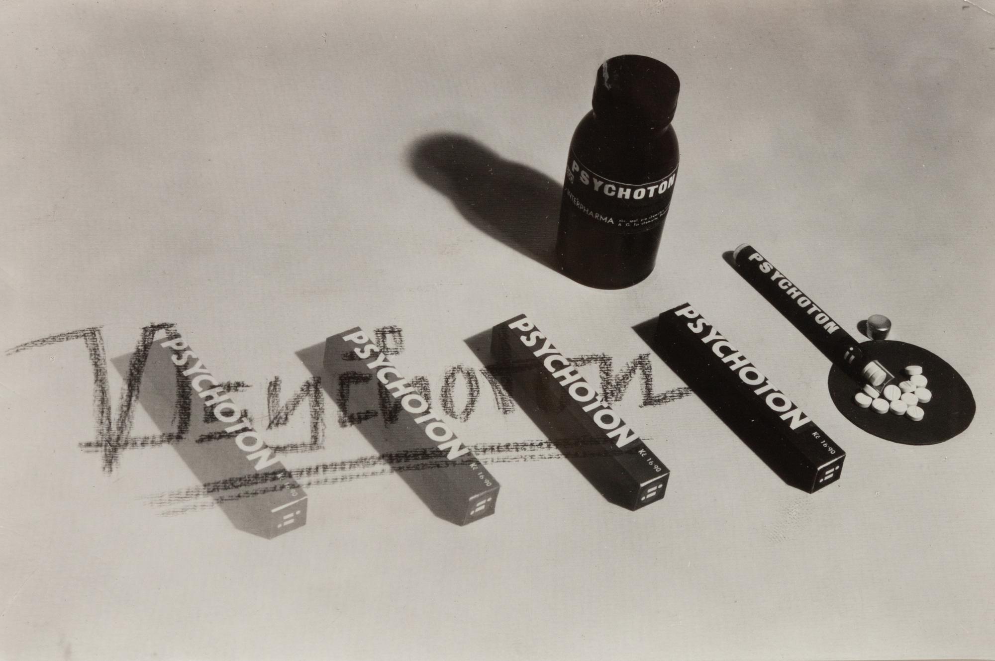 A group of three photographs (Untitled (Celaskon) ; Untitled (Indanthren ); Untitled (Psychoton) , c. 1930