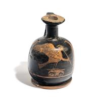 An Attic Red-Figured Squat Lekythos