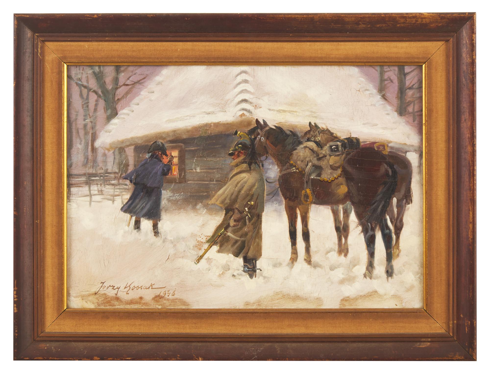 Soldiers in Winter , 1938