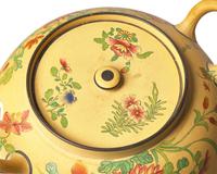 A Wedgwood Polychrome and Parcel-Gilt Phoenix Jar