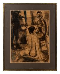 Figures in Interior and Still Lifes (five works)