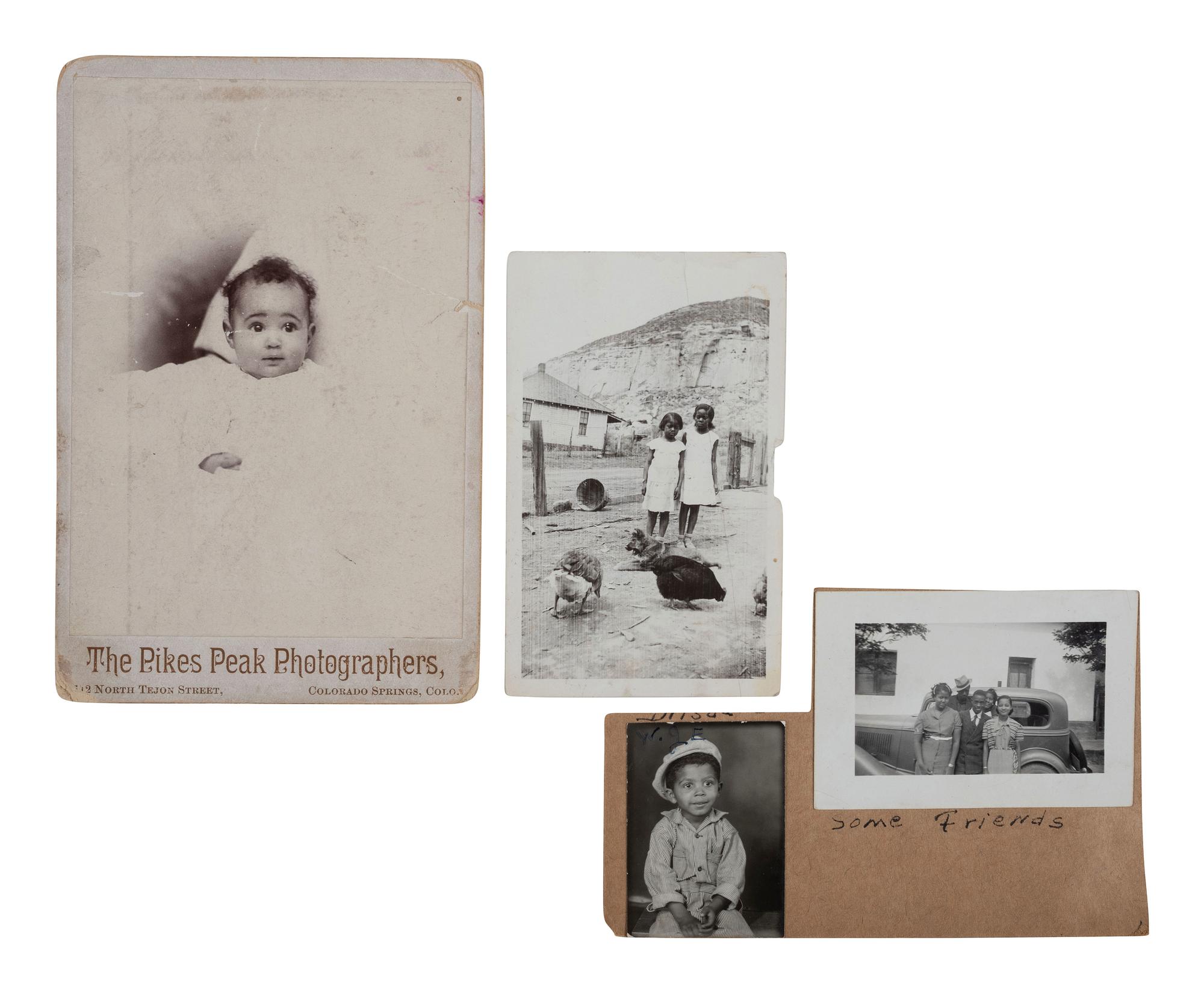 [AFRICAN AMERICANA - COLORADO]. A group of items involving African American towns in Colorado, incl. Lincoln Hills brochure and photographs.