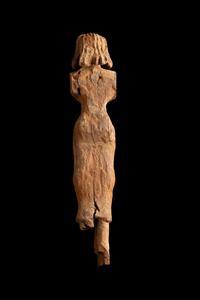 An Egyptian Wood Servant Figure