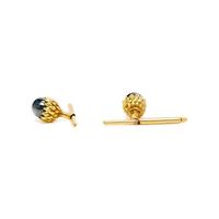 TIFFANY & CO., SCHLUMBERGER, YELLOW GOLD AND HEMATITE 'ACORN' DRESS SET