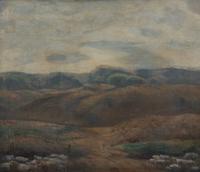 Kenneth Hayes Miller, (American, 1876-1952) — Folded Hills