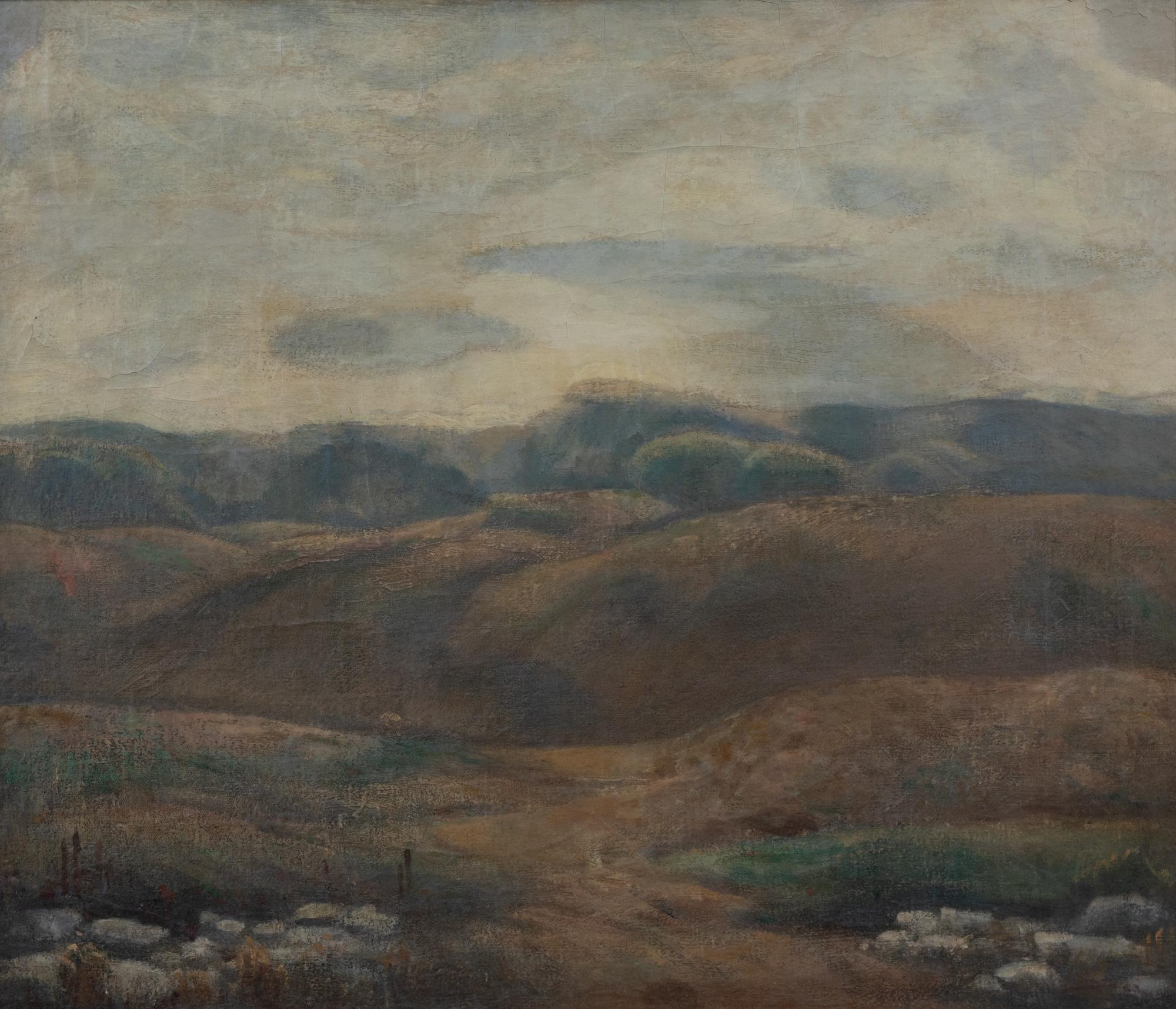 Kenneth Hayes Miller, (American, 1876-1952) — Folded Hills