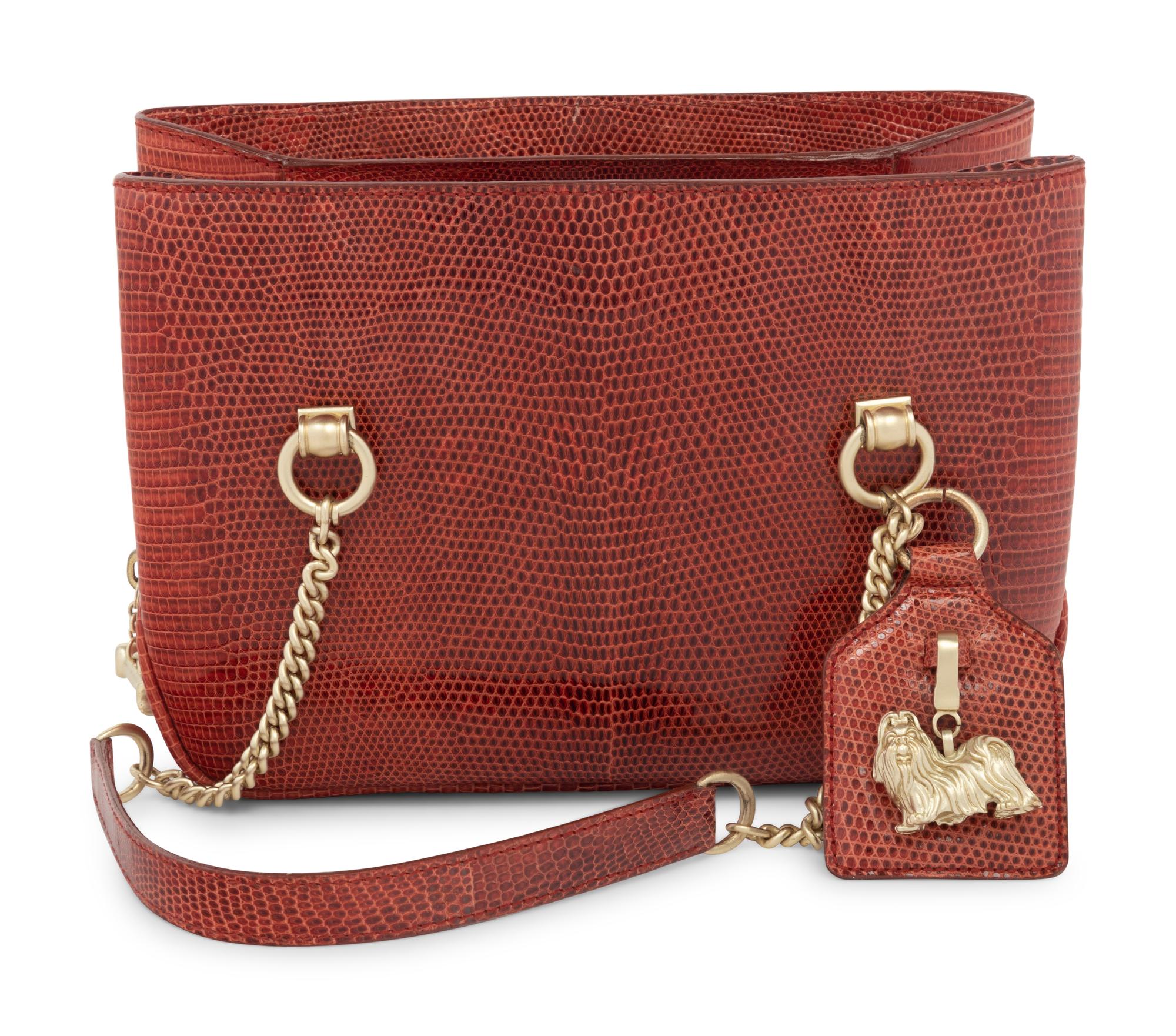 Keiselstein-Cord Lizard Skin Bag, 2000
