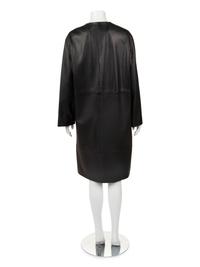 The Row Deerskin Leather Wrap Coat