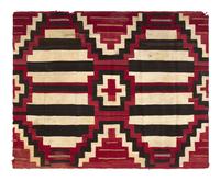 Navajo Third Phase Pattern Blanket / Rug