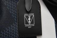 Louis Vuitton Keepall Bandoulière 45 in Latitude Damier Cobalt, America's Cup, 2017