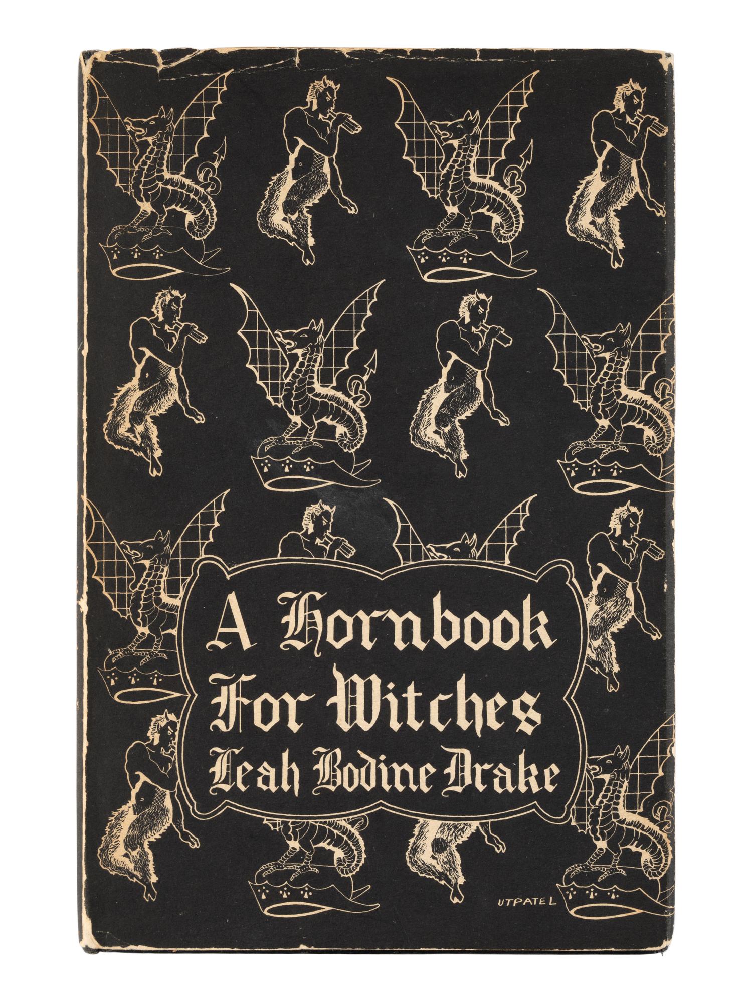 DRAKE, Leah Bodine (1904-1964). A Hornbook for Witches Poems of Fantasy . Sauk City, Wisconsin: Arkham House, 1950.