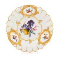 A Meissen Porcelain Plate Diameter 11 1/2 inches. — LATE 19TH CENTURY
