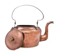 A Signed American Copper Tea Kettle