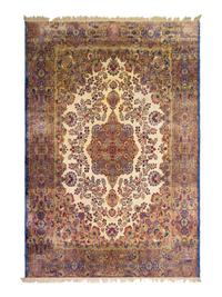 A Kirman Wool Rug