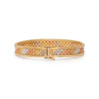 TRICOLOR GOLD BRACELET