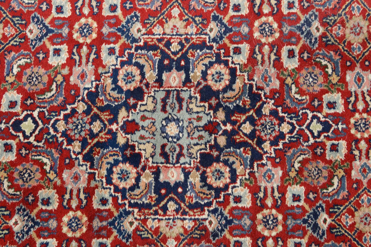 A Malayer Wool Runner and a Similar Mat