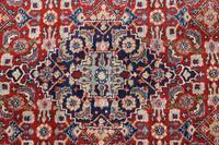 A Malayer Wool Runner and a Similar Mat