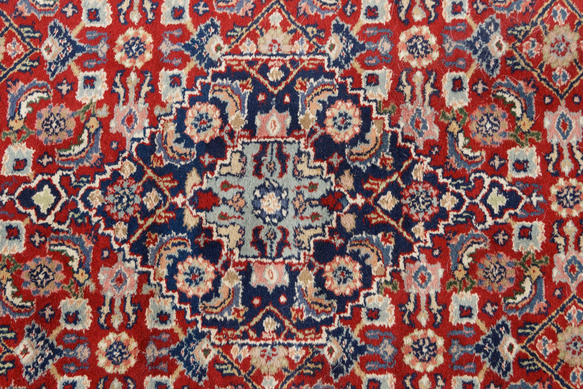 A Malayer Wool Runner and a Similar Mat