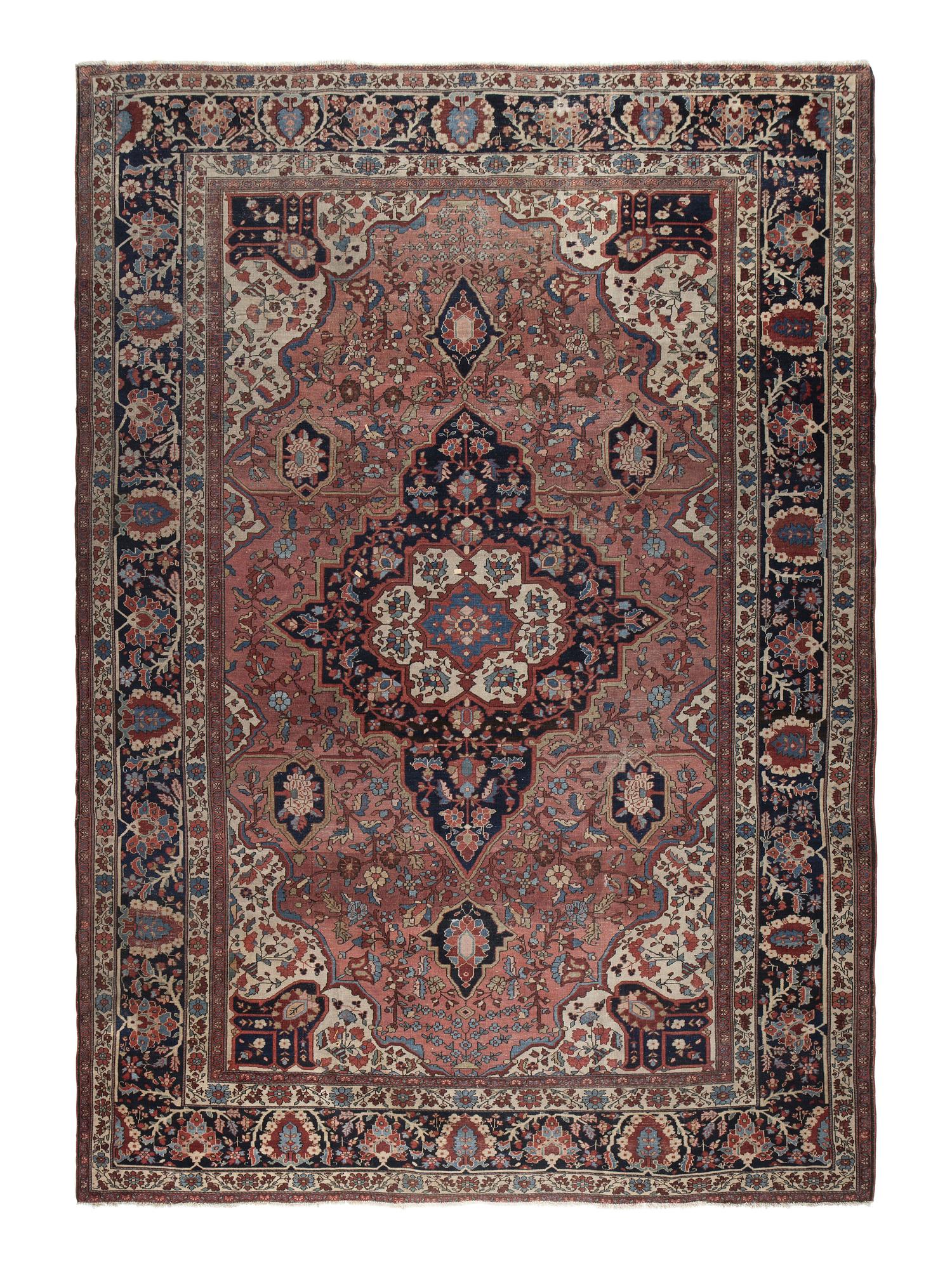 A Farahan Sarouk Wool Rug
