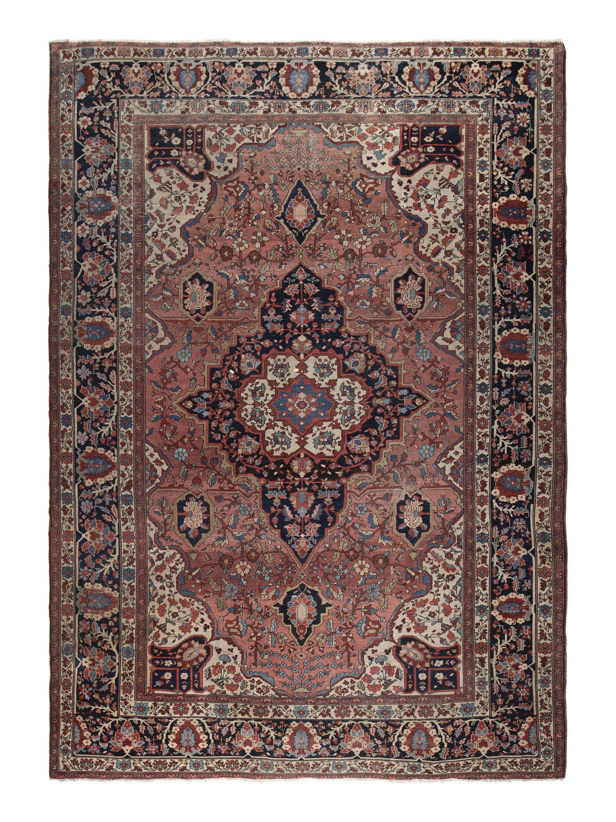 A Farahan Sarouk Wool Rug
