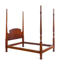 A George III Style Mahogany Poster Bed