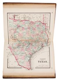 COLTON, Joseph Hutchins (1800-1893). Colton's Octavo Atlas of the World. New York: G. W. and C. B. Colton & Co., 1866.
