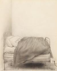 Fernando Botero, (Colombian, b. 1932), Le Lit, 1974