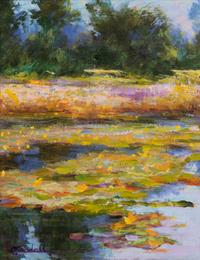 Three Works: Meadow Stream , Lilly Pond and Flowery Marsh