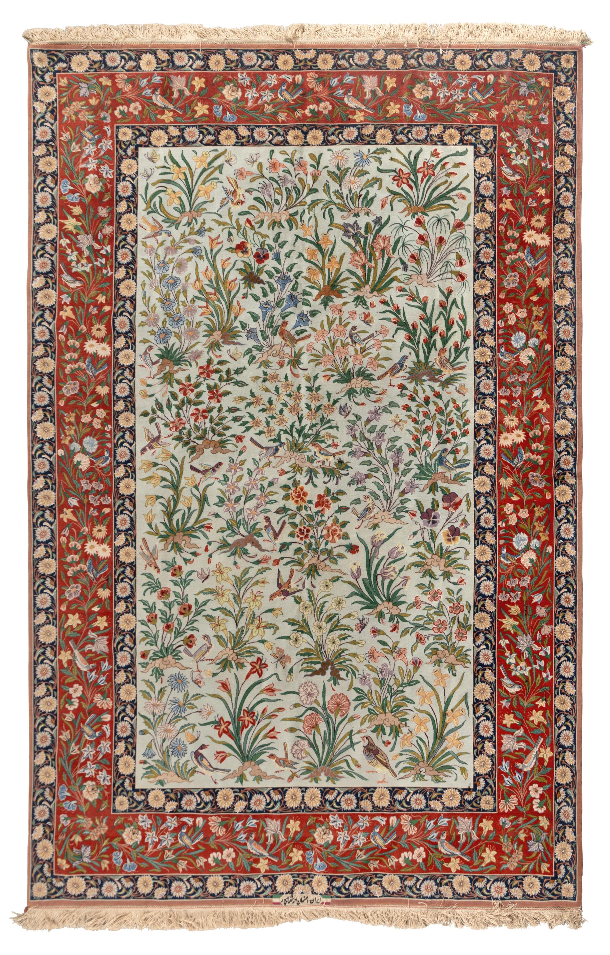 An Isfahan Rug