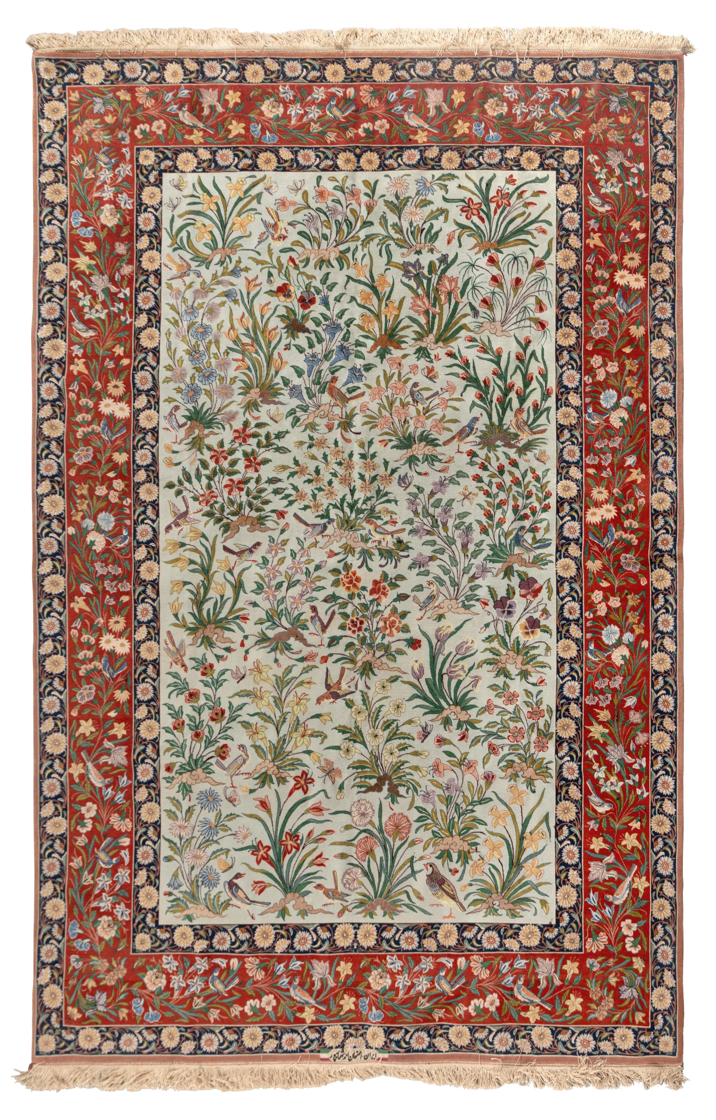 An Isfahan Rug
