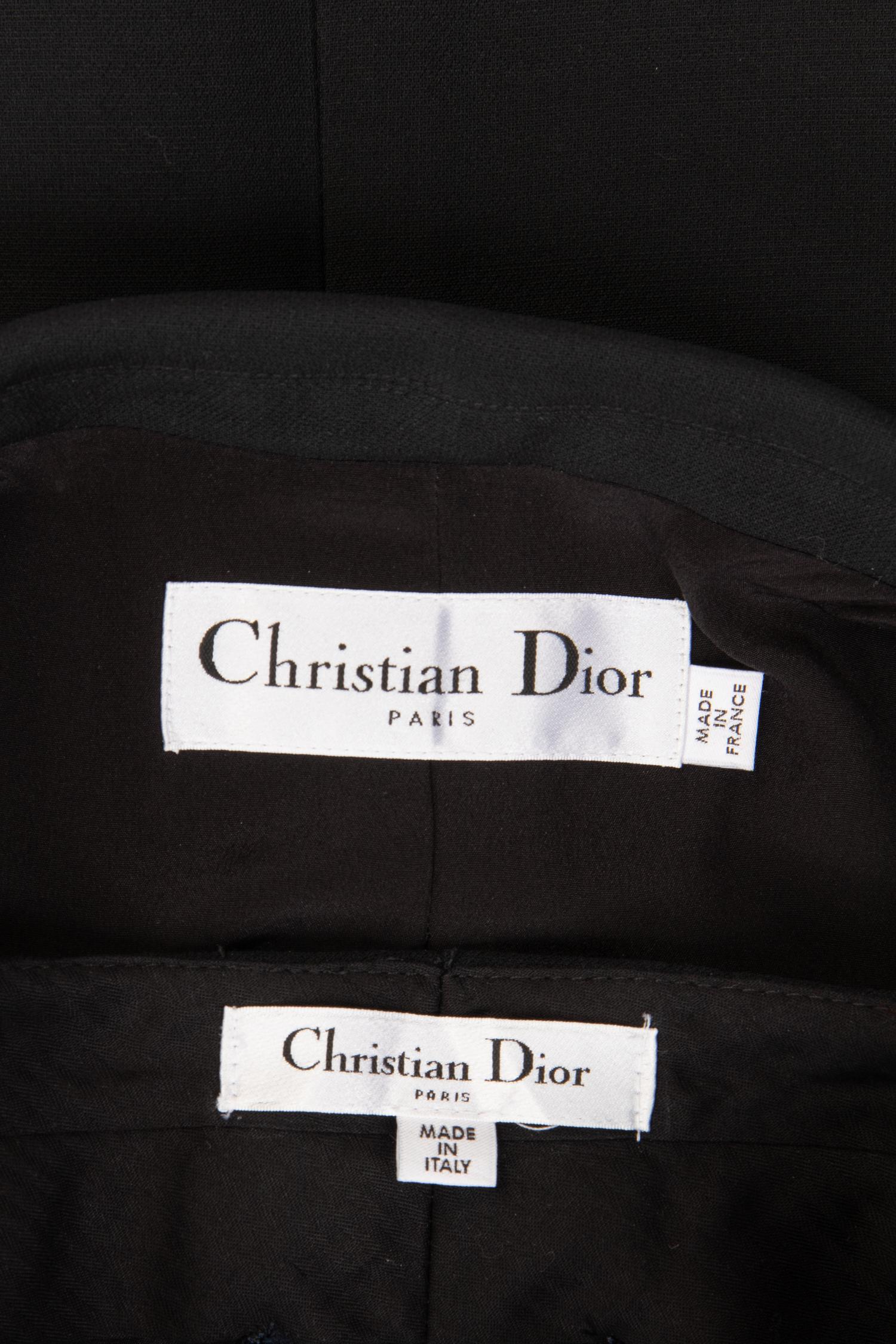 Christian Dior Wool Two-Piece Pant Suit, 2017