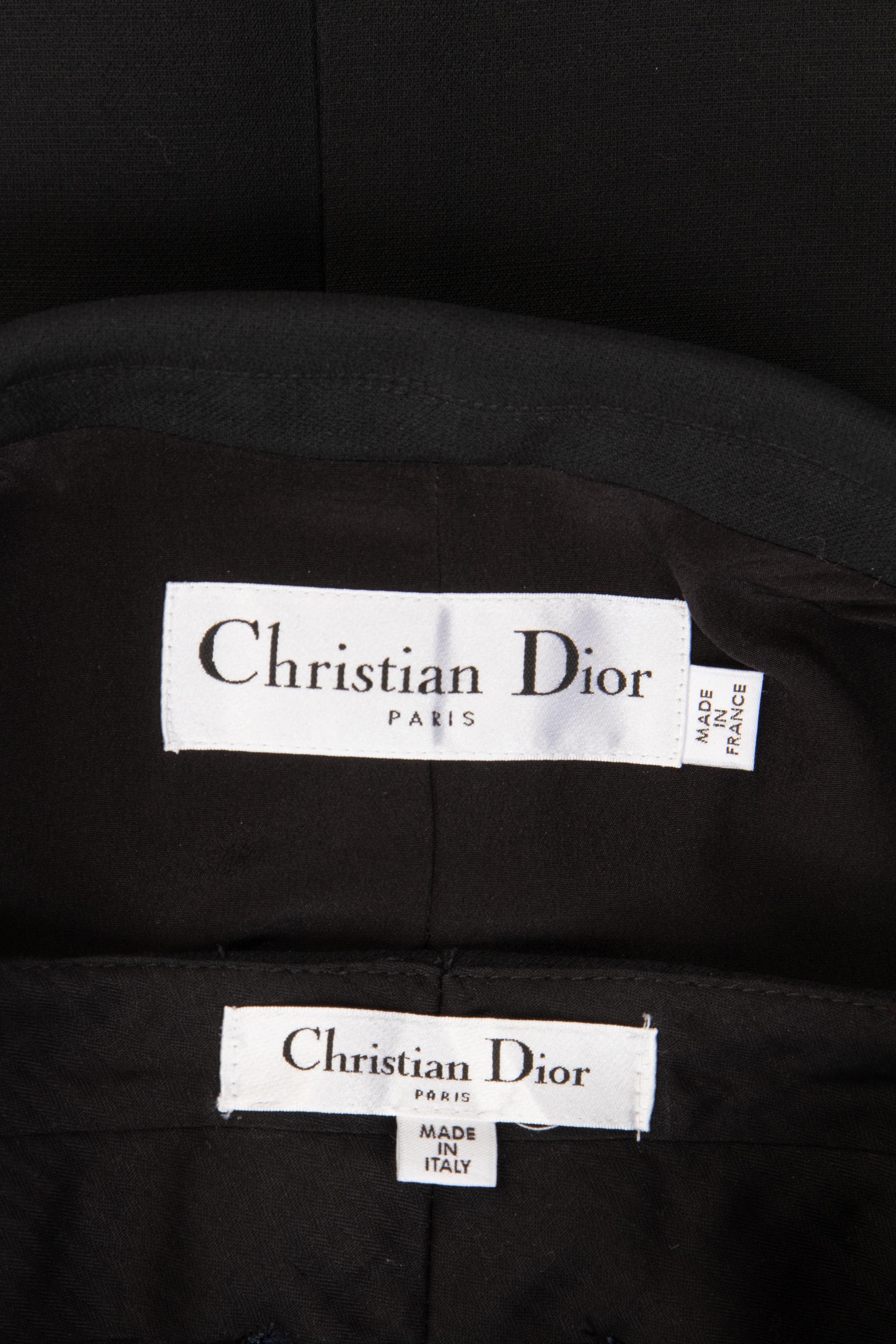 Christian Dior Wool Two-Piece Pant Suit, 2017
