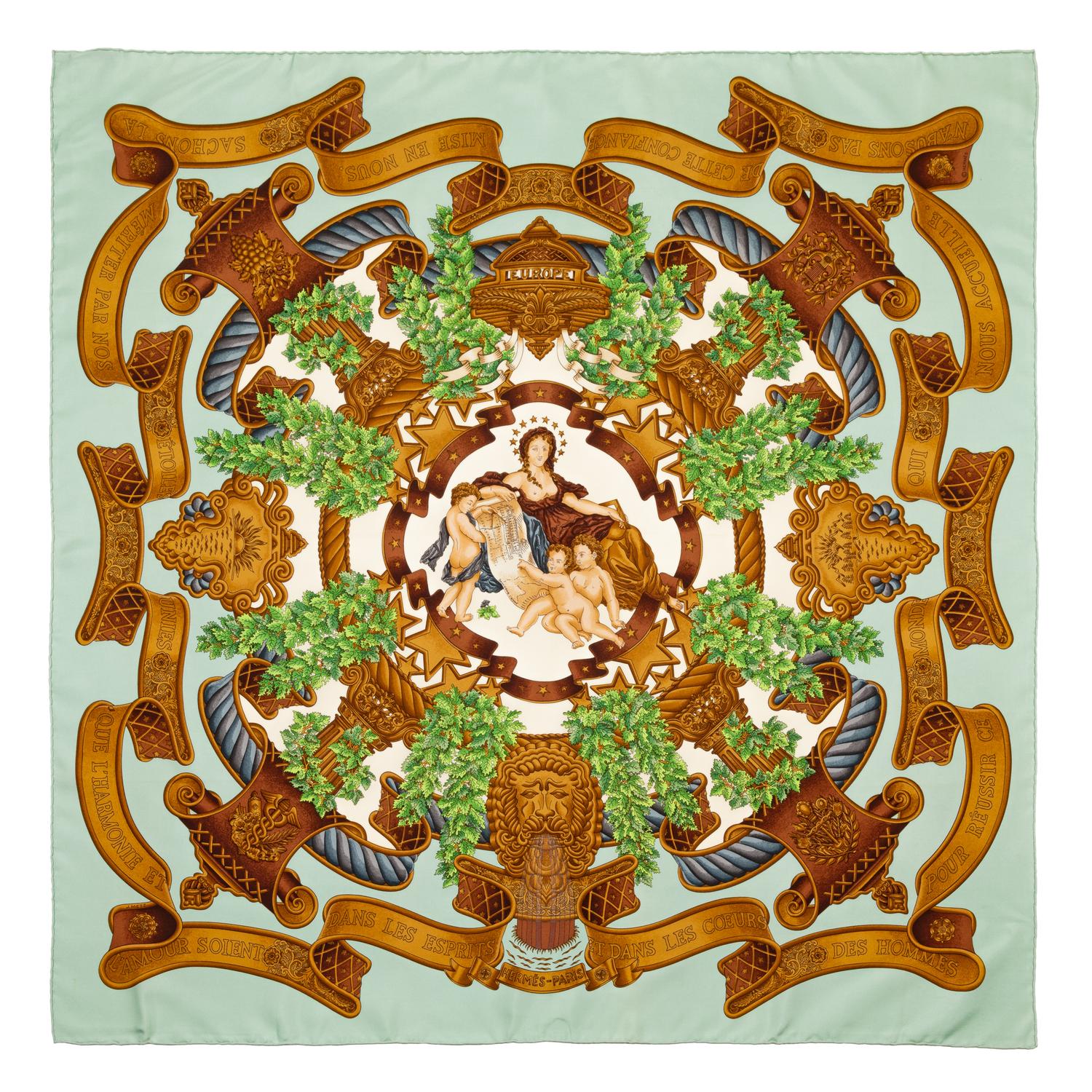Hermès 90cm Silk Scarf