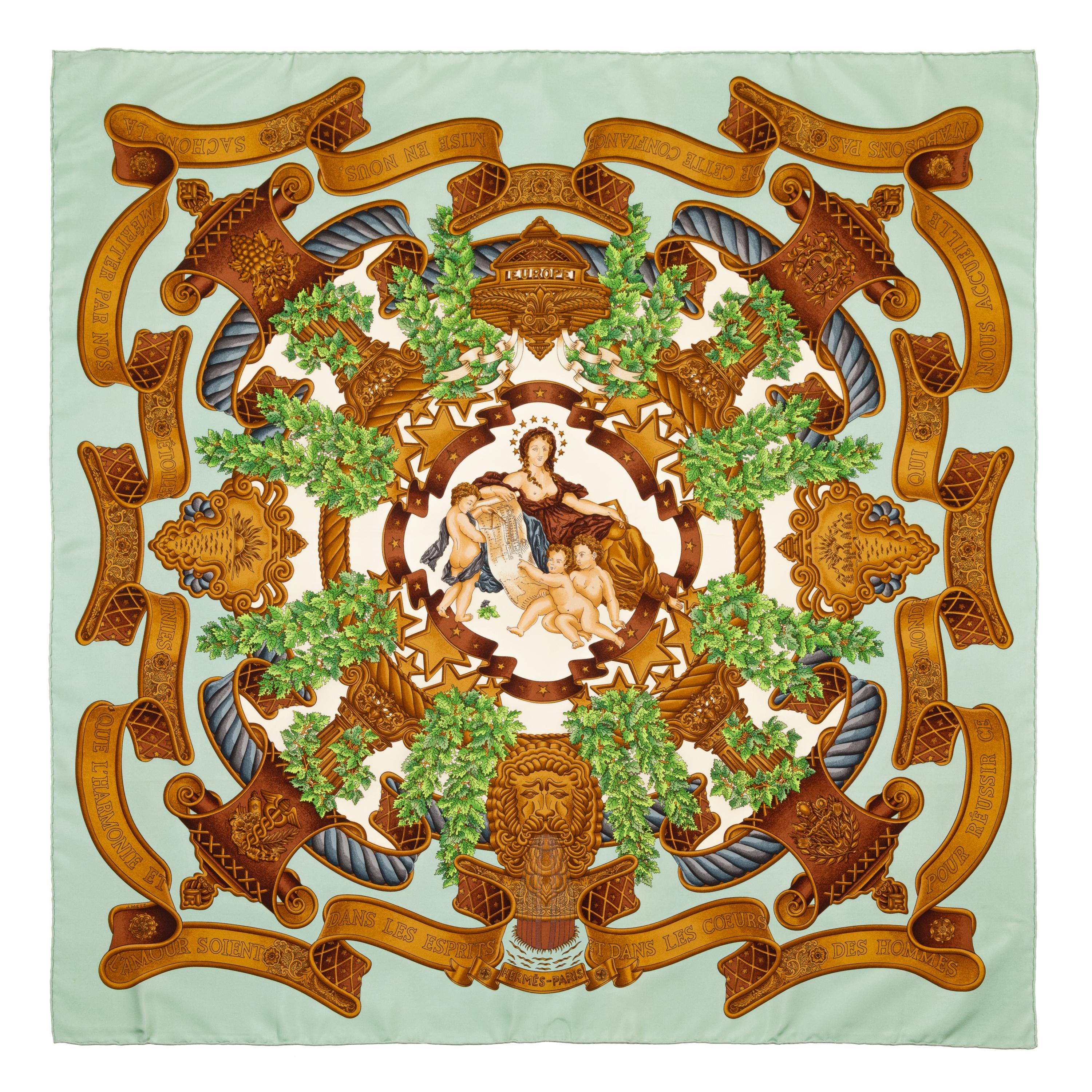 Hermès 90cm Silk Scarf
