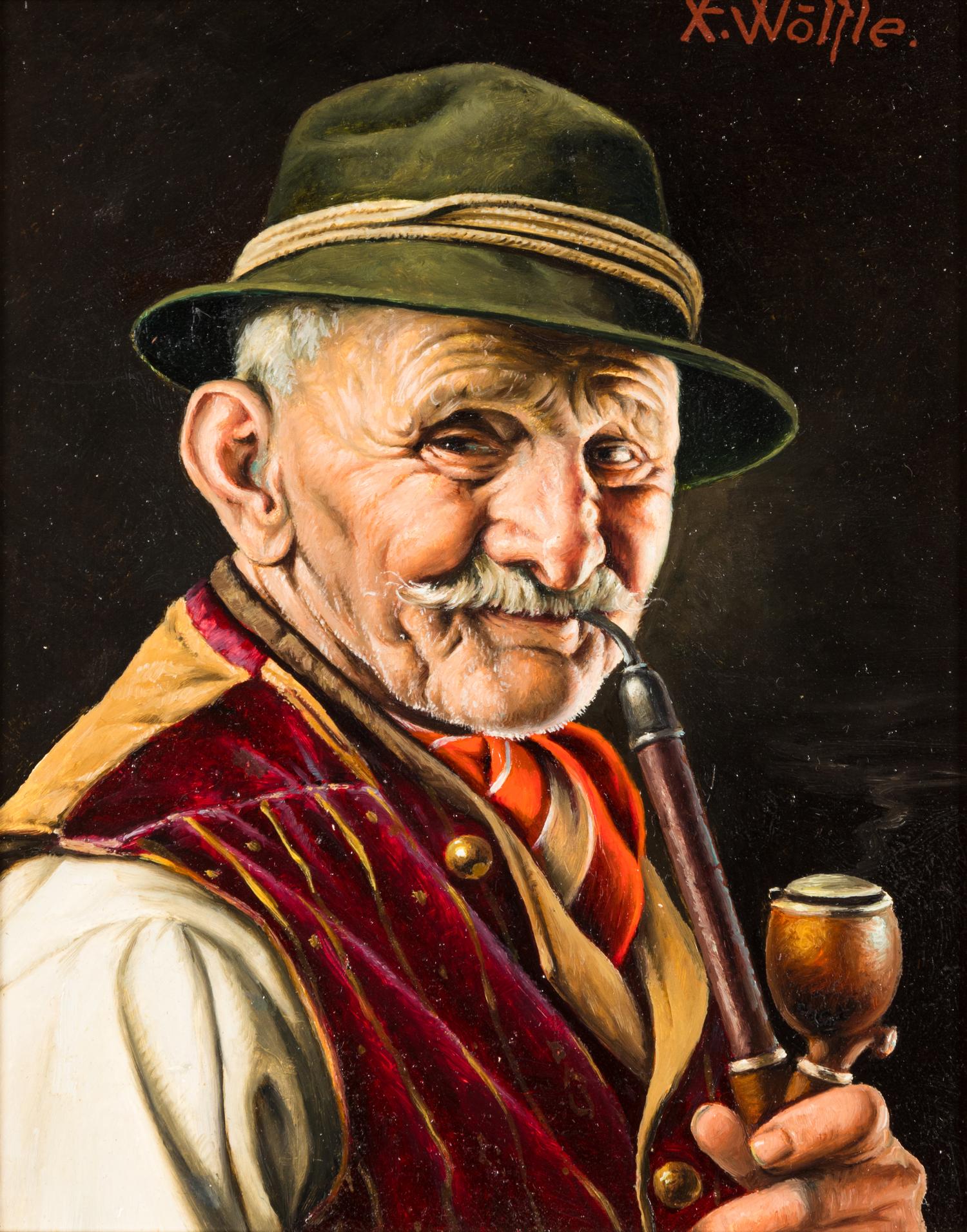 Untitled (Man with Pipe)